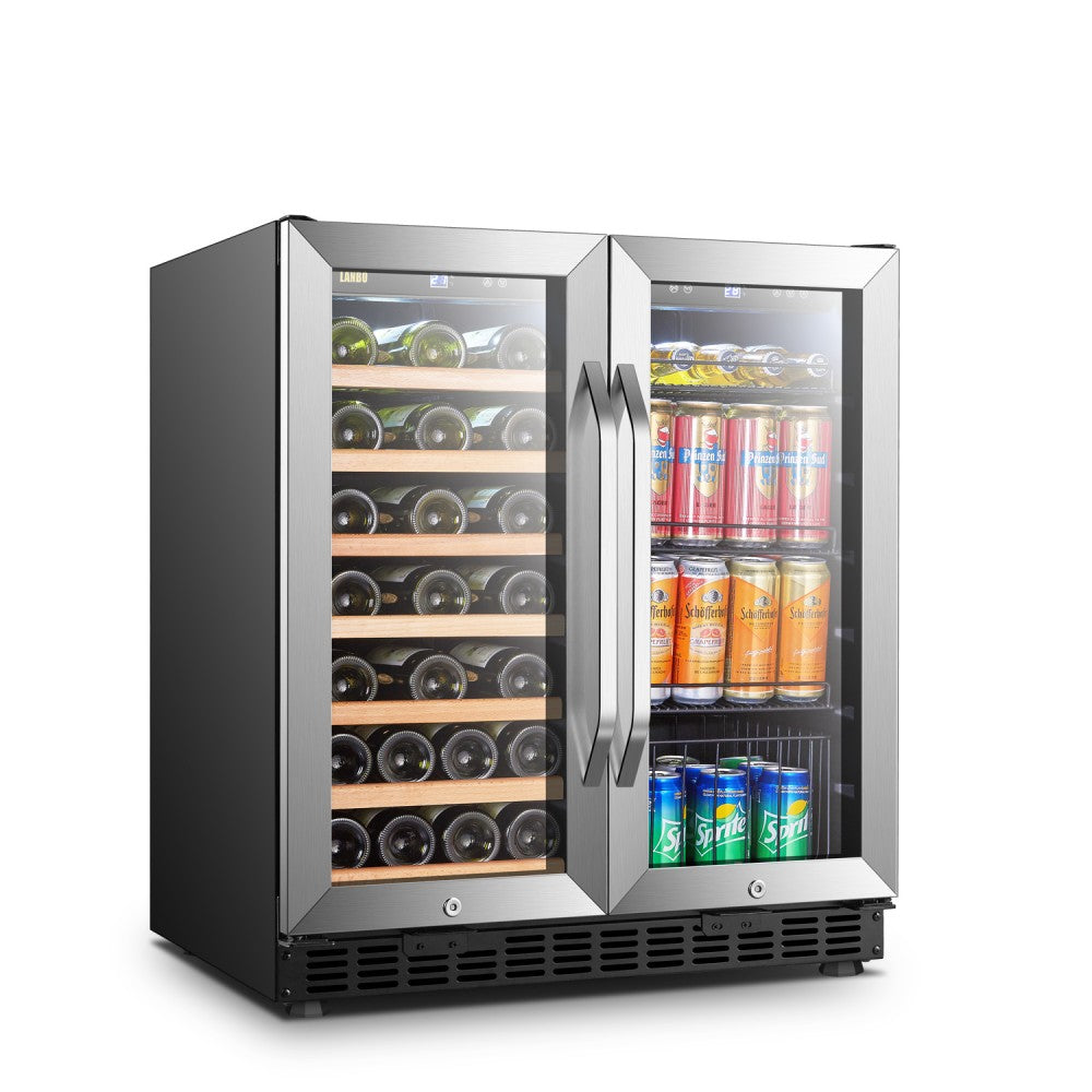 Lanbo Appliances 30 Inch Wine And Beverage Cooler