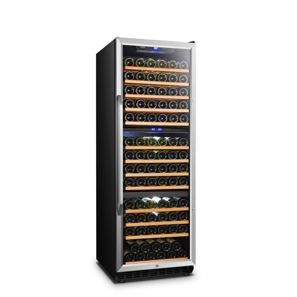 Lanbo Appliances 149 Bottle Triple Zone Wine Cooler