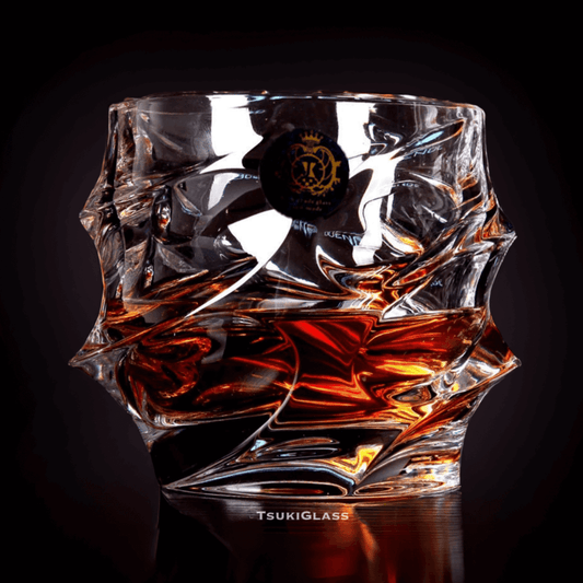 Storm Japanese Crystal Whisky Glasses & Decanter Set