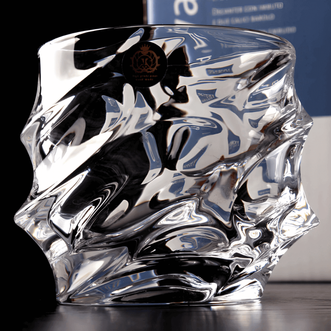 Storm Japanese Crystal Whisky Glasses & Decanter Set