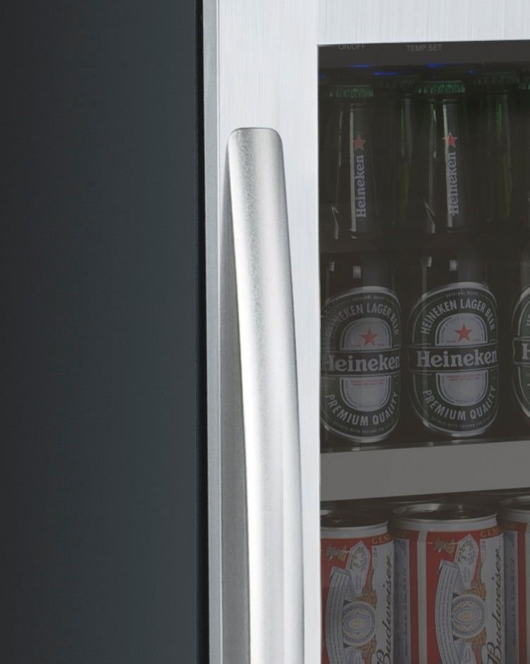 Allavino 15-Inch Wide FlexCount II Tru-Vino Stainless Steel Right Hinge Beverage Center