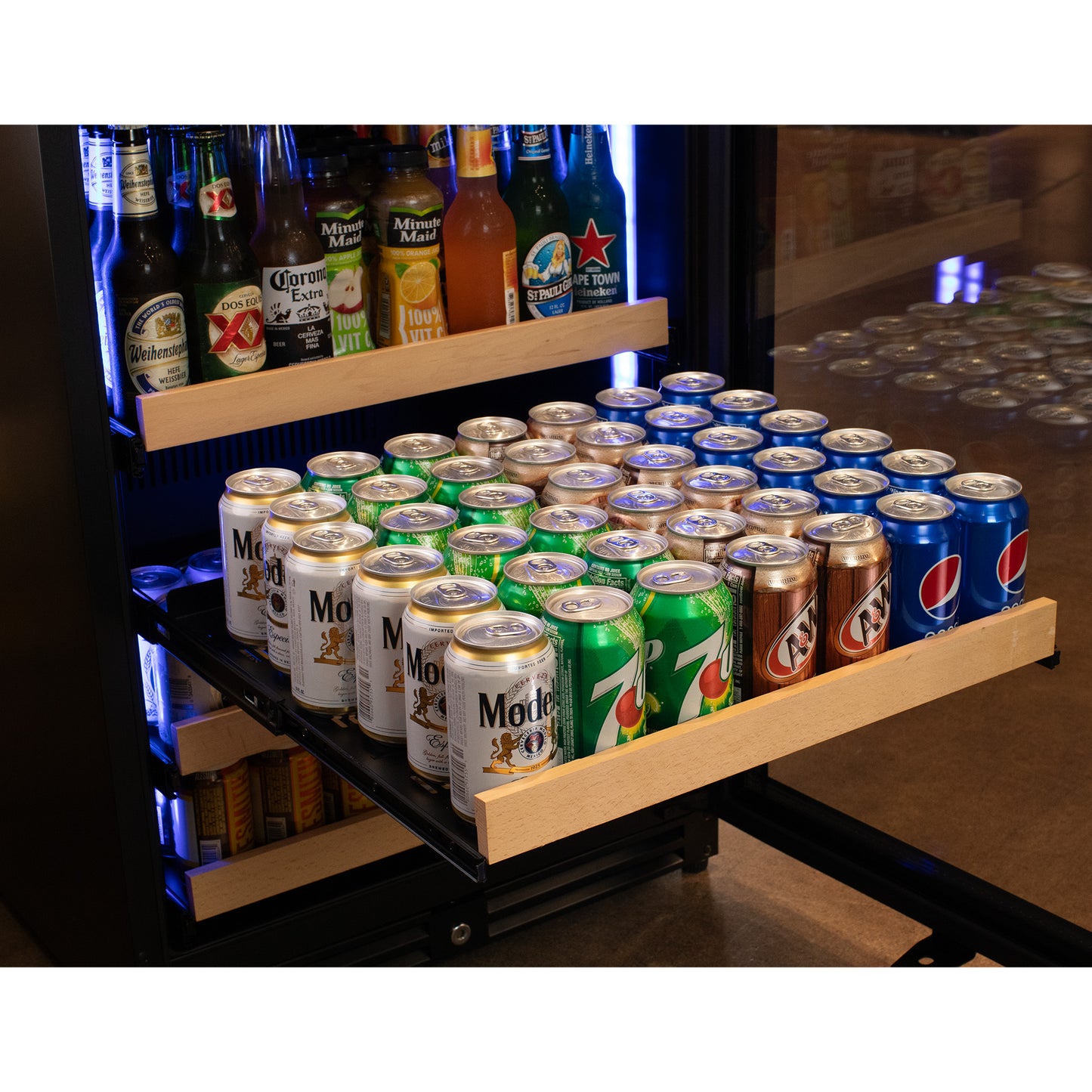 Allavino 24-Inch Wide Reserva Series Stainless Steel Right Hinge Beverage Center