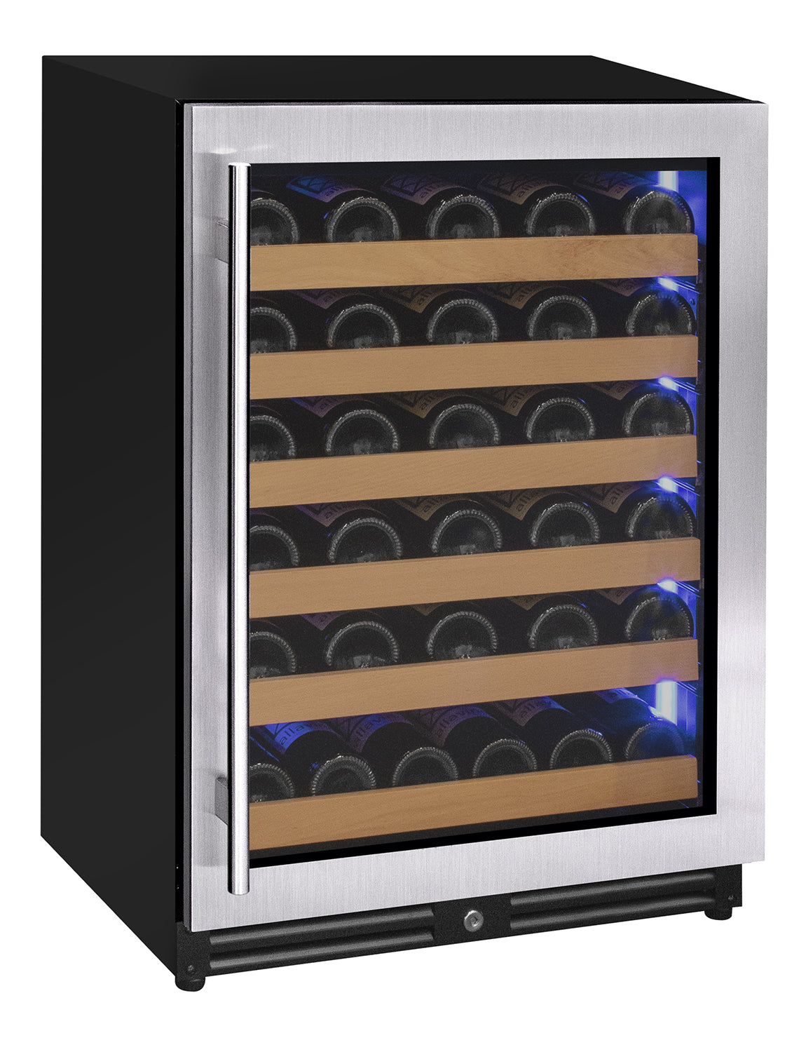 Allavino Reserva Series 51 Bottle Single Zone Built-in Luxury Wine Refrigerator with Stainless Steel Door - Right Hinge