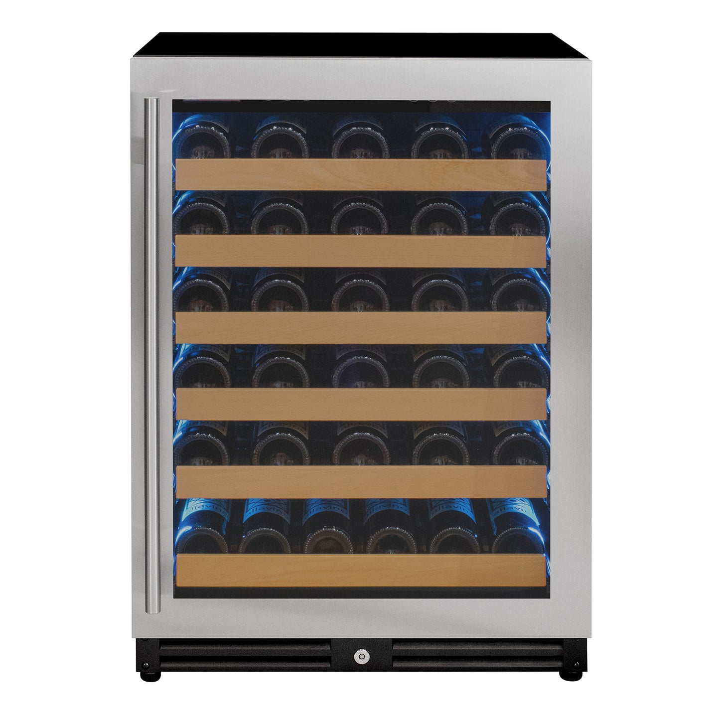 Allavino Reserva Series 51 Bottle Single Zone Built-in Luxury Wine Refrigerator with Stainless Steel Door - Right Hinge