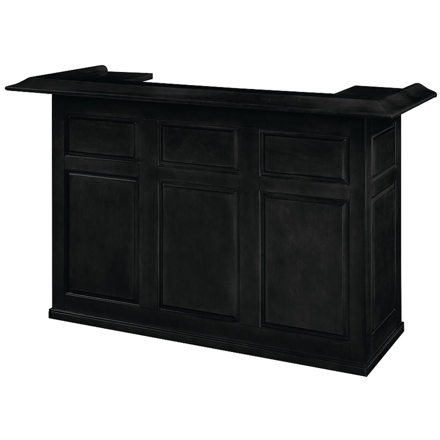 Ram Game DBAR72 - 72" Dry Pub Style Bar - Black
