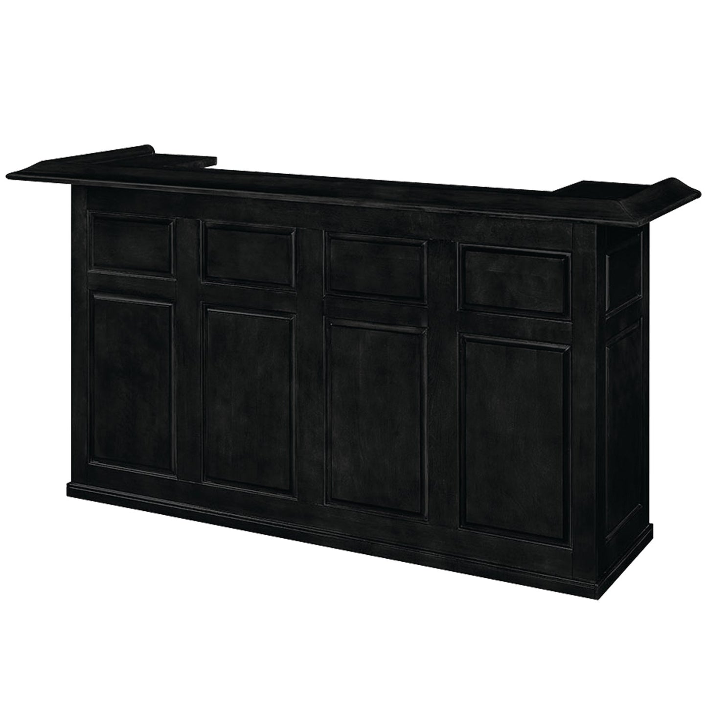 Ram Game DBAR72 - 84" Dry Pub Style Bar - Black