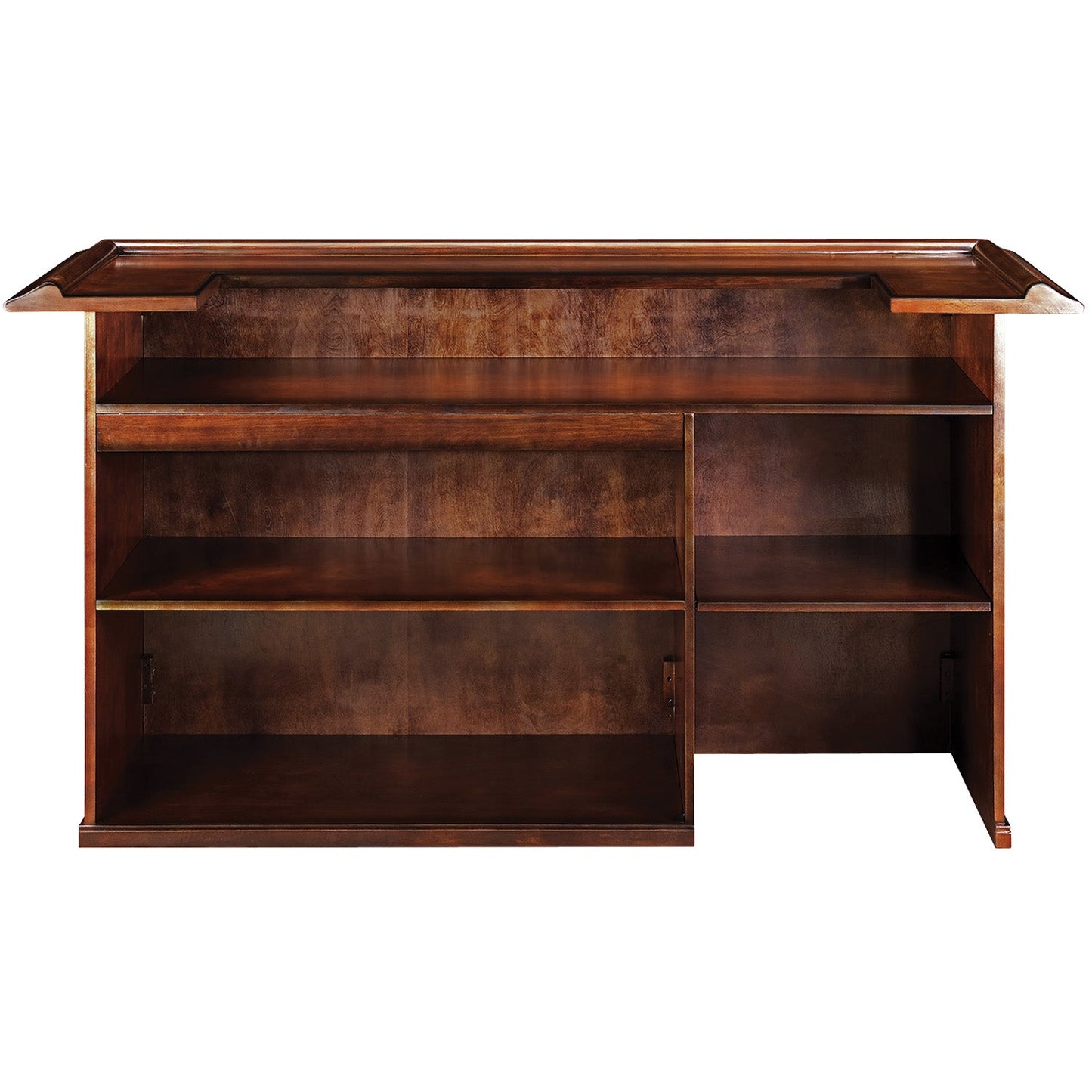 Ram Game DBAR72 - 84" Dry Pub Style Bar - Chestnut