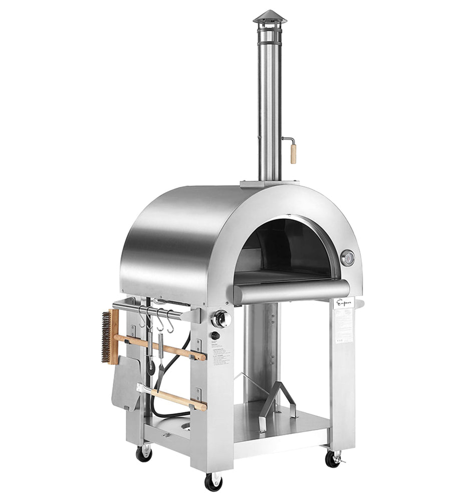 Empava Outdoor Wood Fired and Gas Pizza Oven