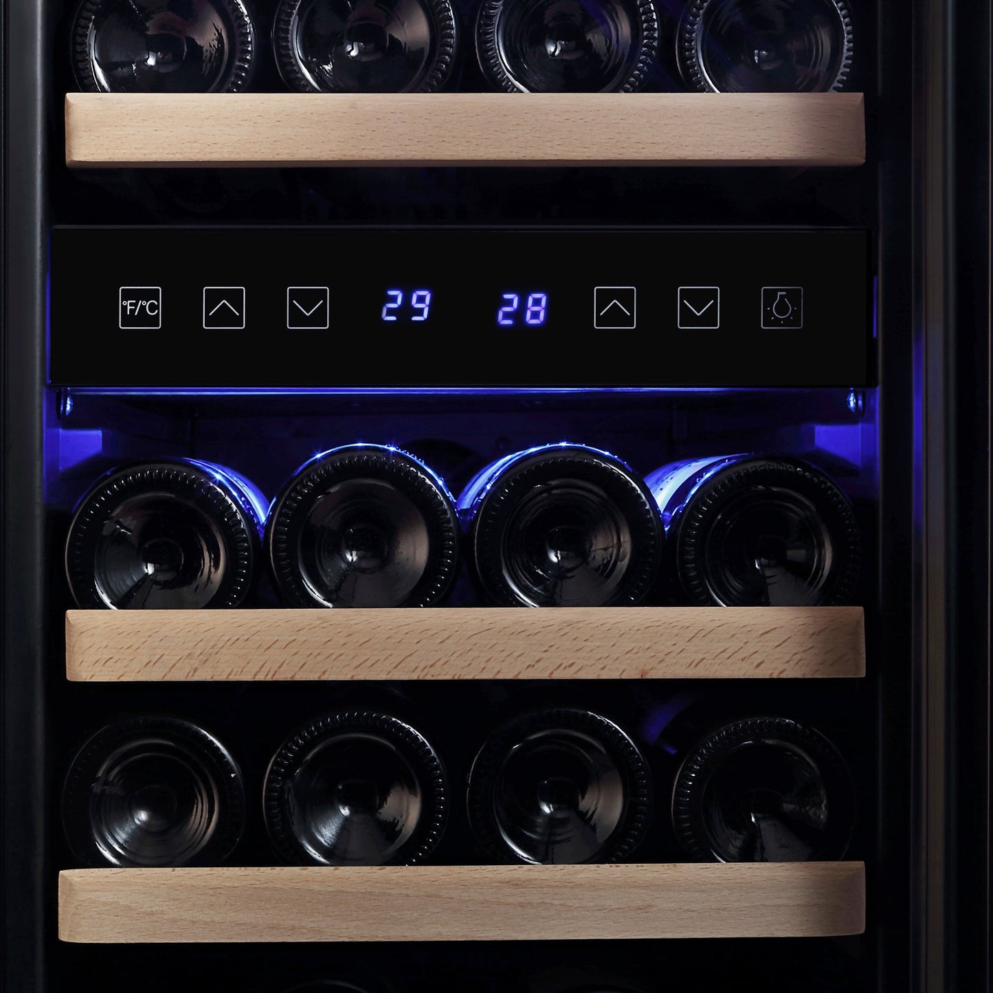 Empava 15 Inch Dual Zone Small Wine Fridge