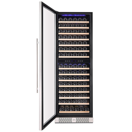Empava Dual Zone Wine Cooler 70" Tall Wine Fridge