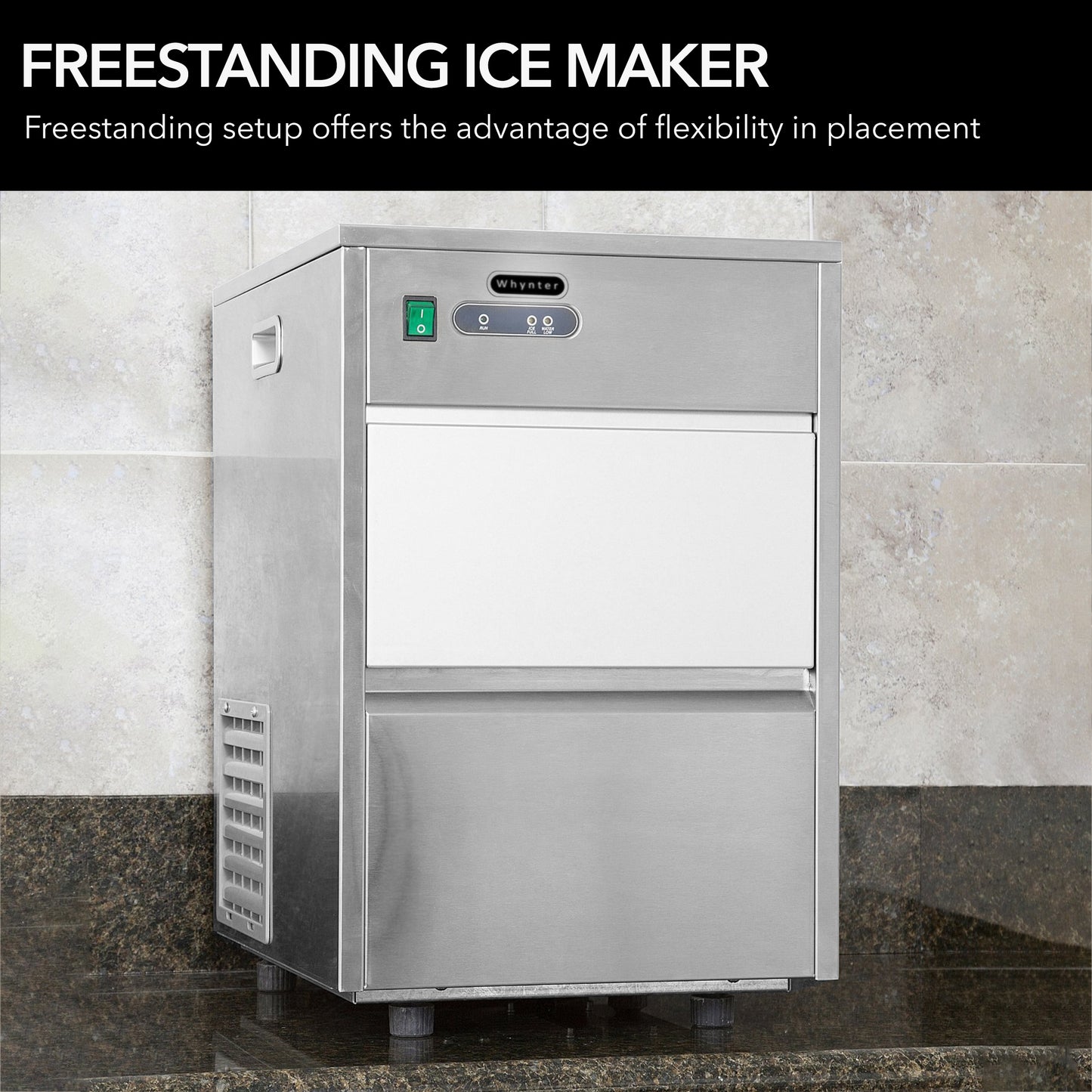 Whynter FIM-450HS Freestanding Ice Maker