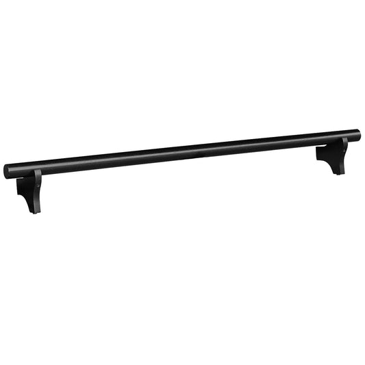 Ram Game 60" Dry Bar Foot Rail - Black