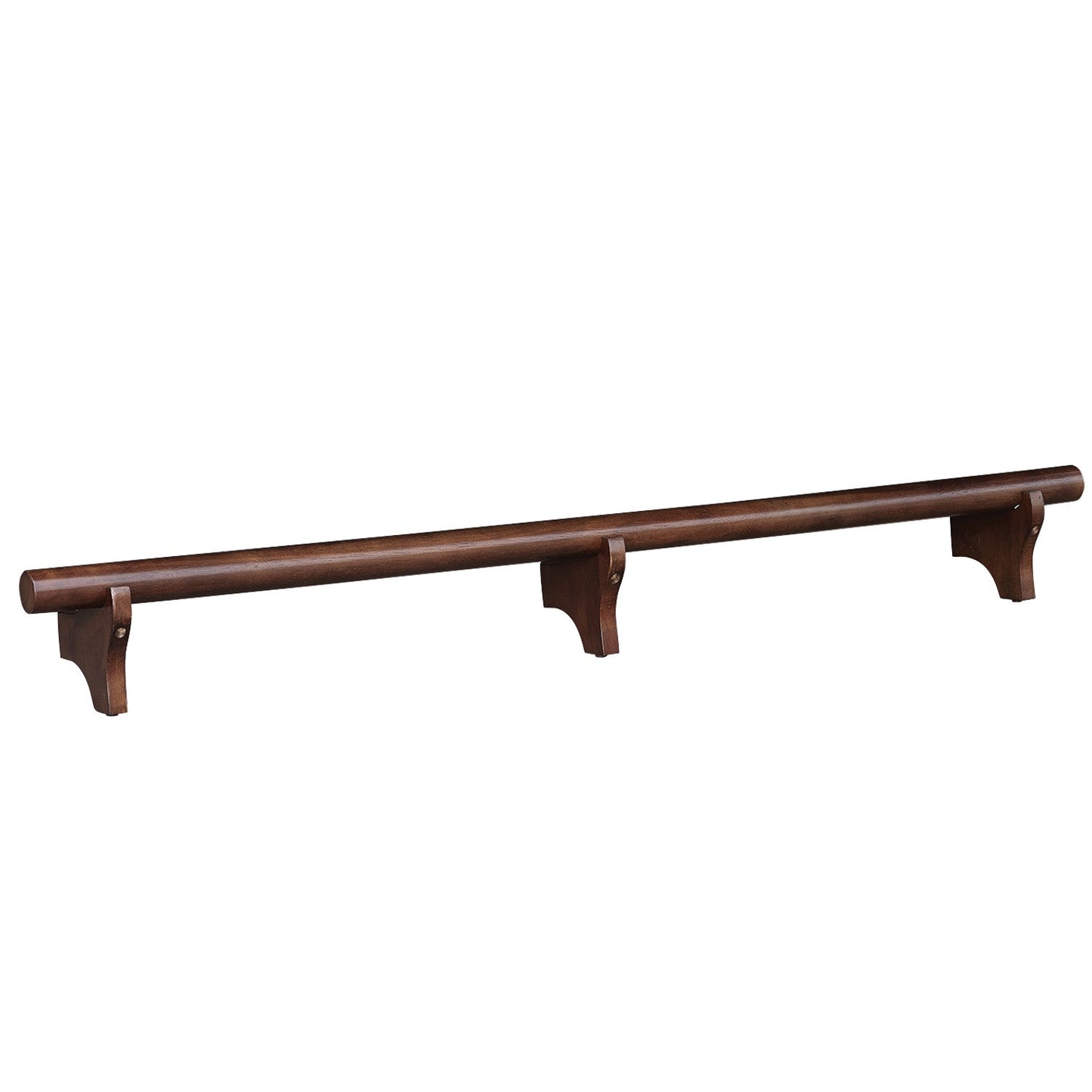 Ram Game 72" Dry Bar Foot Rail - Cappuccino