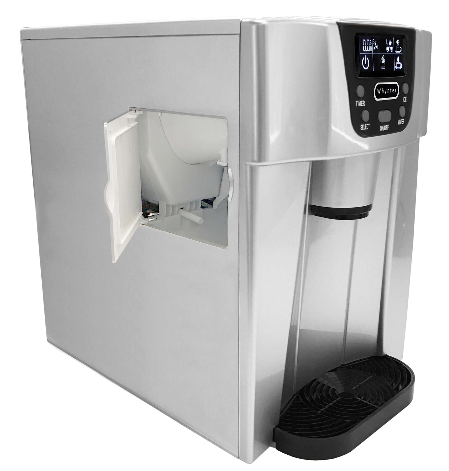 Whynter IDC-221SC Countertop Direct Connection Ice Maker and Water Dispenser – Silver
