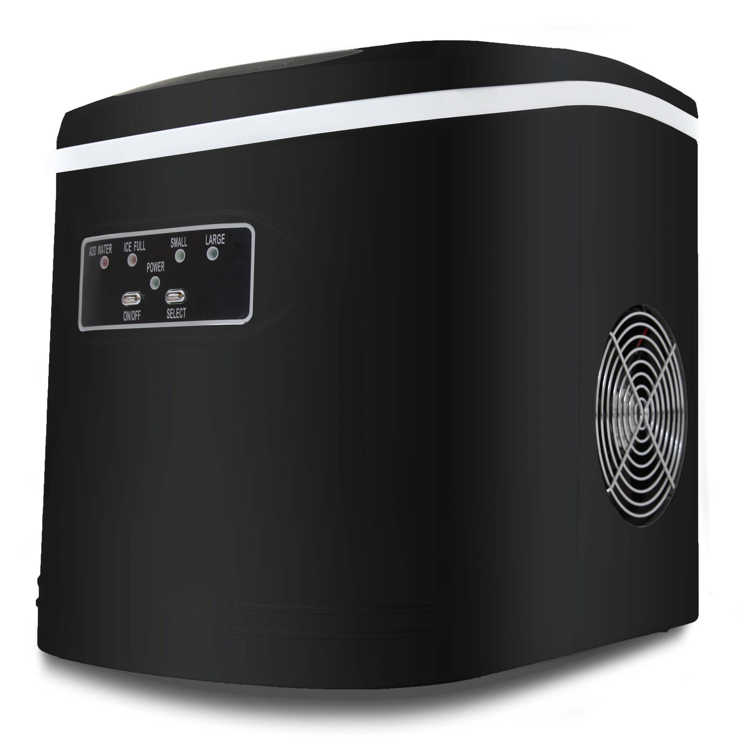 Whynter IMC-270MB Compact Portable Ice Maker 27 lb capacity - Metallic Black