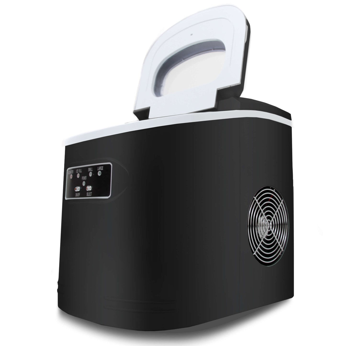 Whynter IMC-270MB Compact Portable Ice Maker 27 lb capacity - Metallic Black