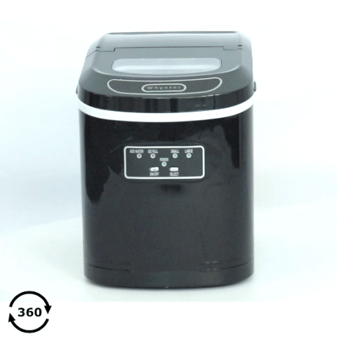 Whynter IMC-270MB Compact Portable Ice Maker 27 lb capacity - Metallic Black