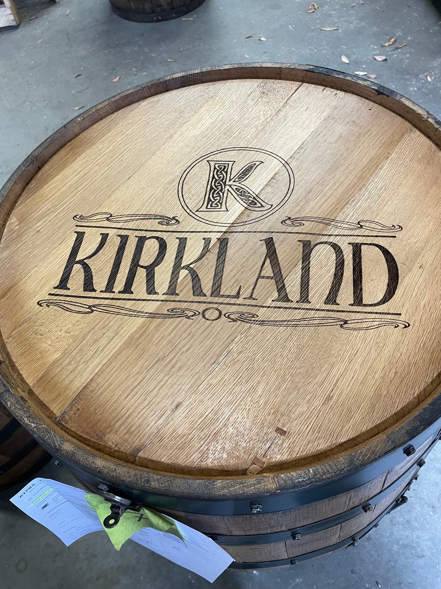 Standard Whiskey Barrel Cabinet