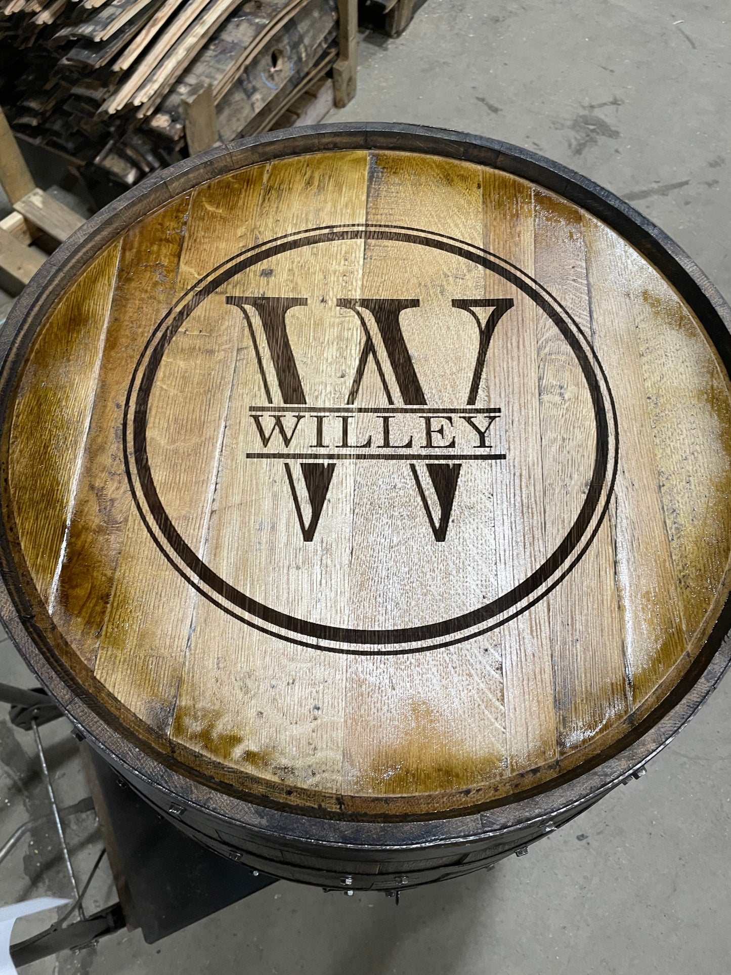 Standard Whiskey Barrel Cabinet