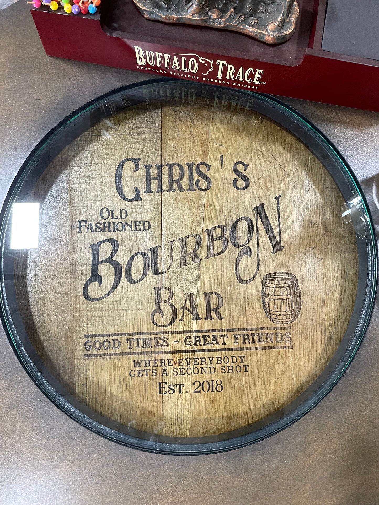 Standard Whiskey Barrel Cabinet