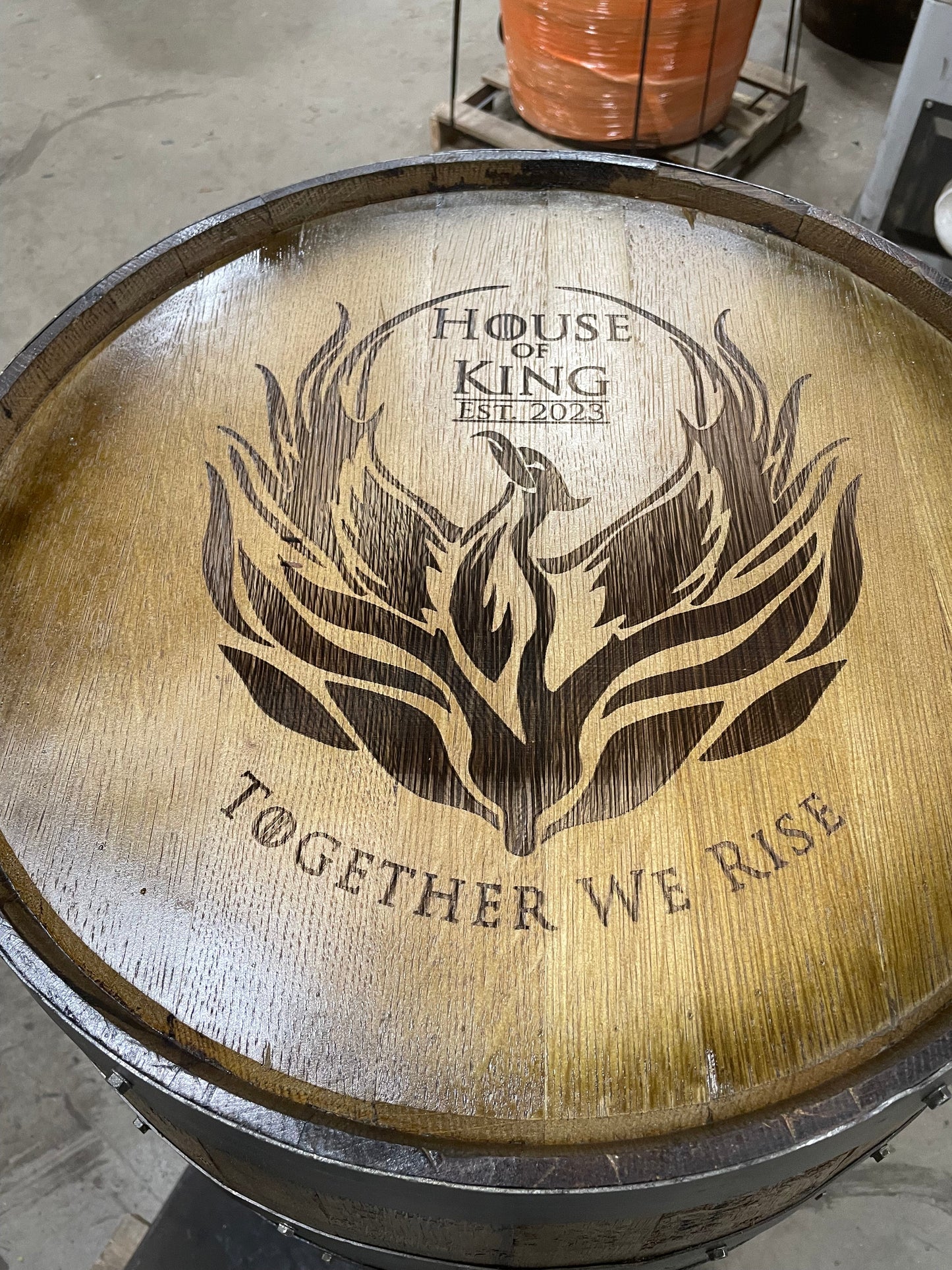 Standard Whiskey Barrel Cabinet