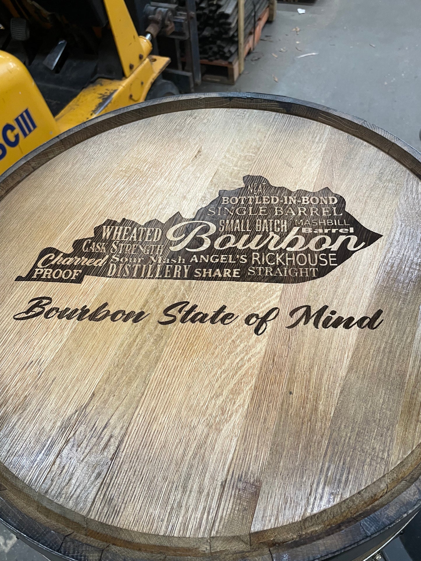 Standard Whiskey Barrel Cabinet