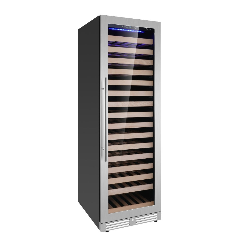 47-Inch Height Single Zone Wine Cooler with Low-E Glass Door