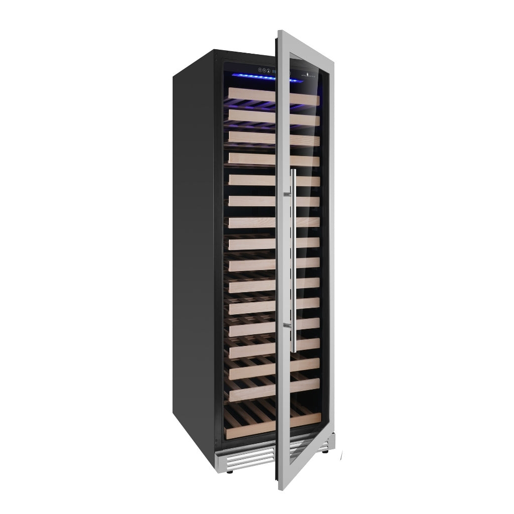 47-Inch Height Single Zone Wine Cooler with Low-E Glass Door