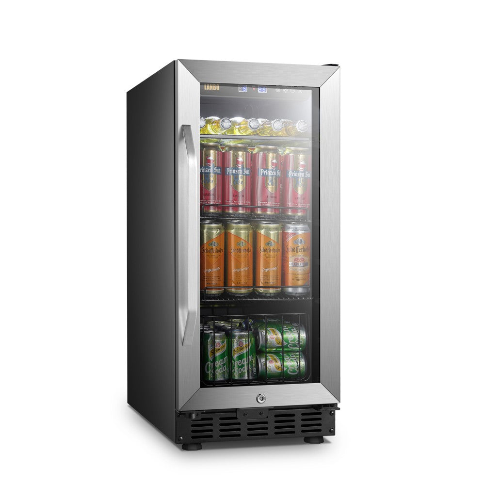 Lanbo Appliances 70 Can Beverage Refrigerator