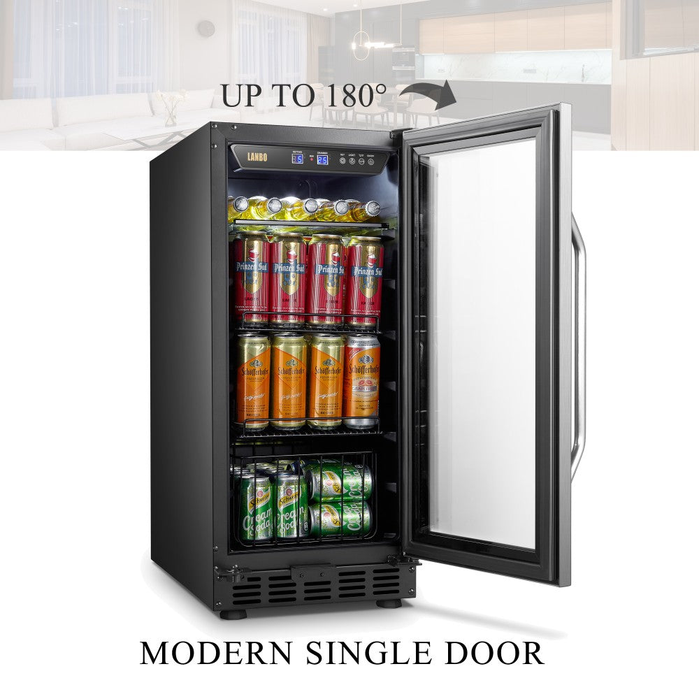 Lanbo Appliances 70 Can Beverage Refrigerator