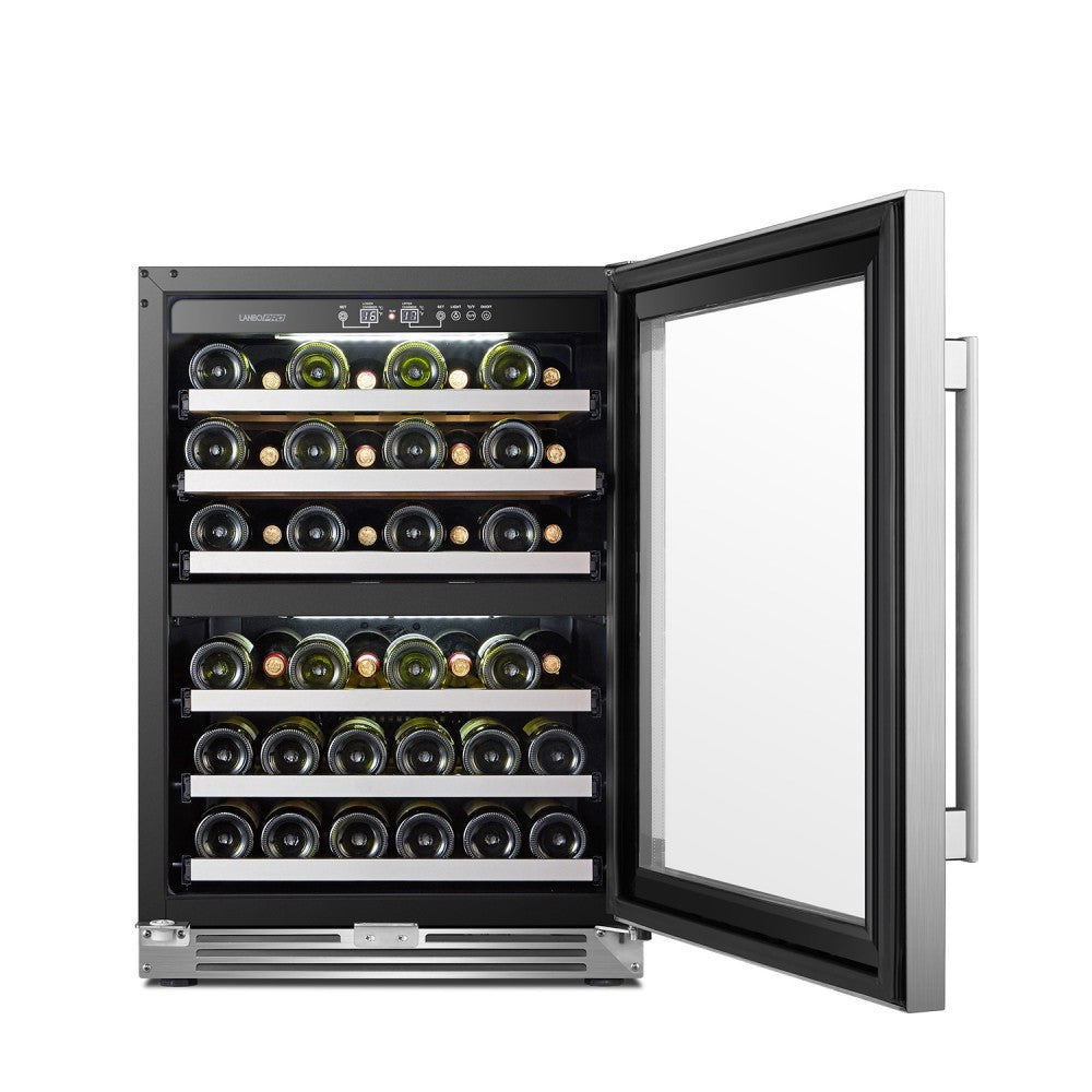 Lanbo Appliances pro 44 Bottle Dual Zone Wine Cooler