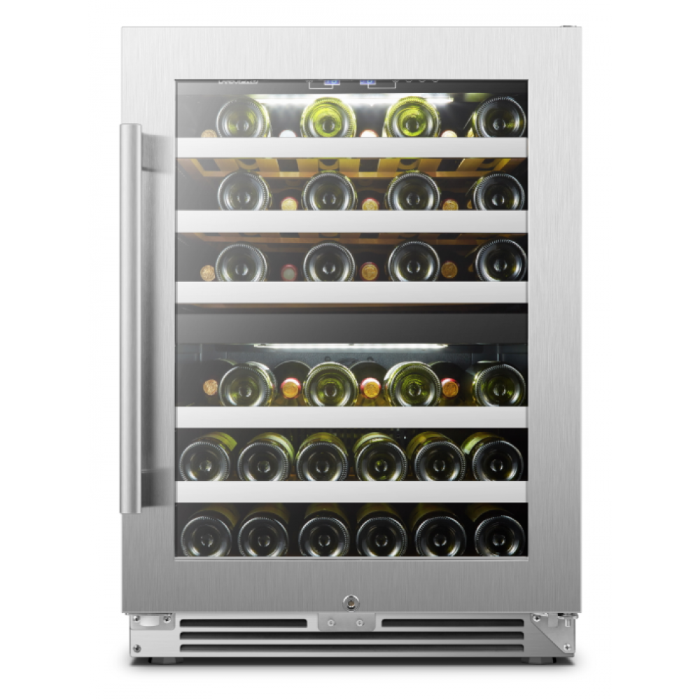 Lanbo Appliances pro 44 Bottle Dual Zone Wine Cooler