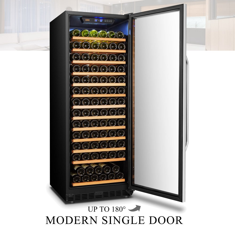 Lanbo Appliances 149 Bottle Single Zone Wine Cooler