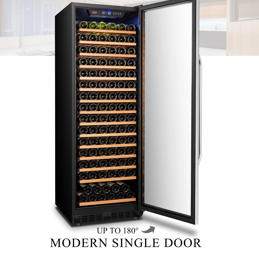 Lanbo Appliances 171 Bottle Single Zone Wine Cooler