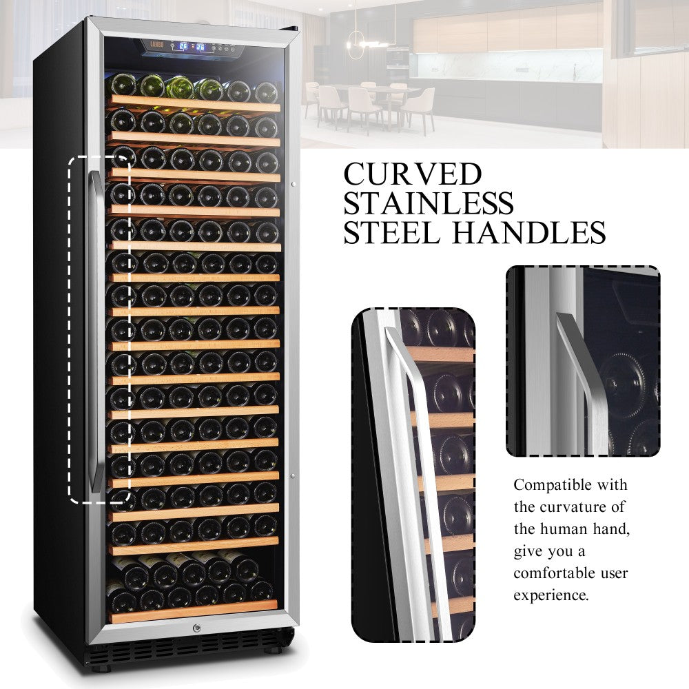 Lanbo Appliances 171 Bottle Single Zone Wine Cooler