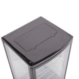 Maxx Cold X-Series 4-Sided Glass One-Door Merchandiser Refrigerator