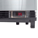 Maxx Cold X-Series 4-Sided Glass Two-Door Pass-Thru Merchandiser Refrigerator