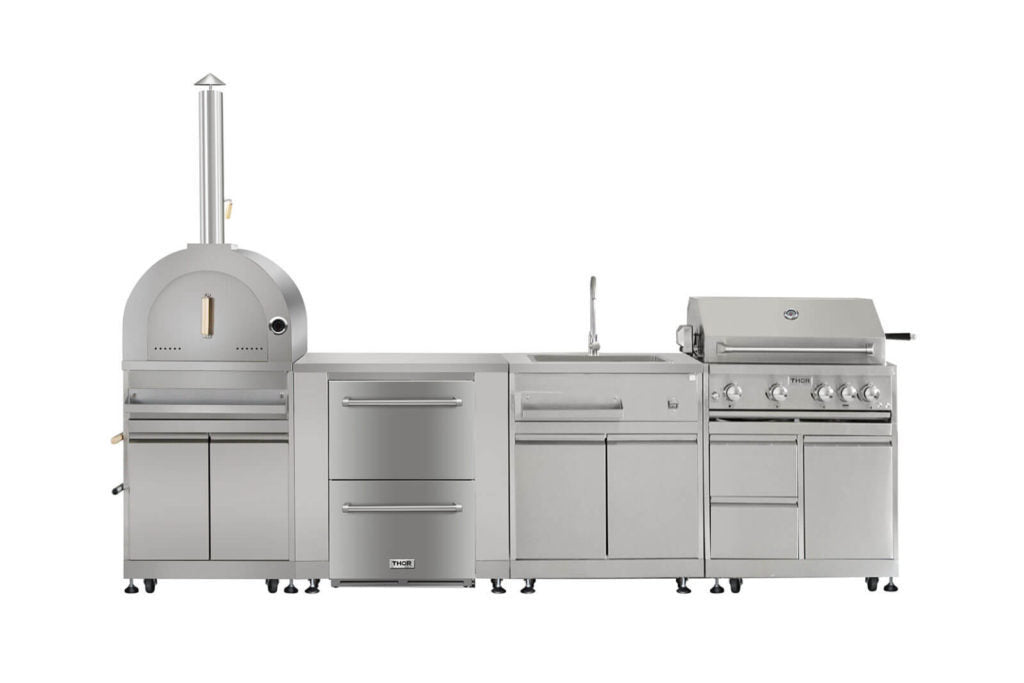 Thor Kitchen Outdoor Kitchen Sink Cabinet in Stainless Steel