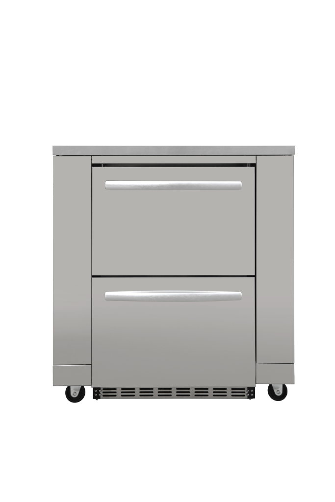 Thor Kitchen Outdoor Kitchen Refrigerator Cabinet in Stainless Steel