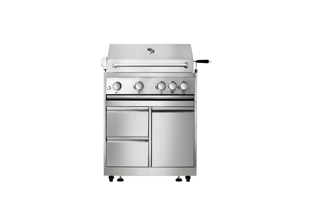 Thor Kitchen Outdoor Kitchen BBQ Grill Cabinet in Stainless Steel