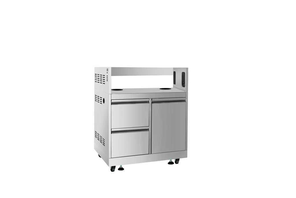 Thor Kitchen Outdoor Kitchen BBQ Grill Cabinet in Stainless Steel