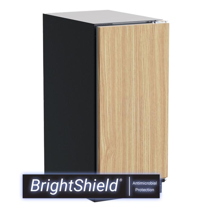Marvel 15-In Built-In Clear Ice Machine With Factory-Installed Pump, BrightShield Lighting Panel Ready Solid Reversible Door