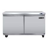 Maxx Cold 48 Inch 2 Door Undercounter Freezer