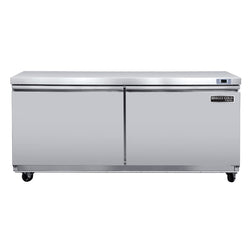 Maxx Cold 60 Inch 2 Door Undercounter Freezer