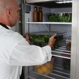 Maxx Cold V-Series 1 Solid Door Reach-In Refrigerator, Bottom Mount