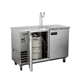 Maxx Cold 48 Inch Beer Tower / Dispenser (297L) in Stainless Steel