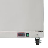Maxx Cold 27.5 Inch Single Door Undercounter Refrigerator, Stainless Steel
