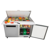 Maxx Cold 48 Inch Two-Door Megatop Prep Unit