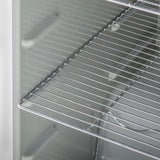 Maxx Cold 60.3 Inch Double Door Undercounter Refrigerator, Stainless Steel