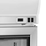 Maxx Cold 22.4 Inch X-Series Glass Door Countertop Merchandiser Freezer